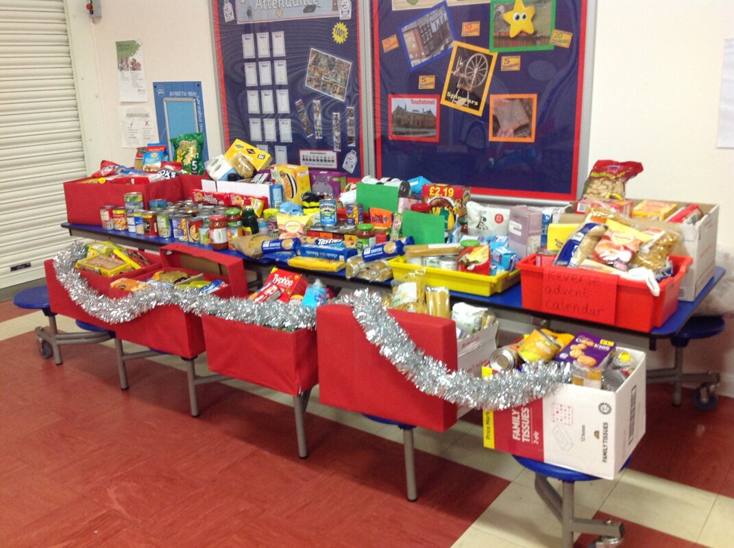 Image of Reverse Advent Calendar for Rochdale Foodbank