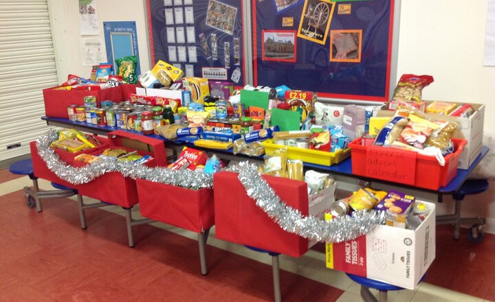 Image of Reverse Advent Calendar for Rochdale Foodbank
